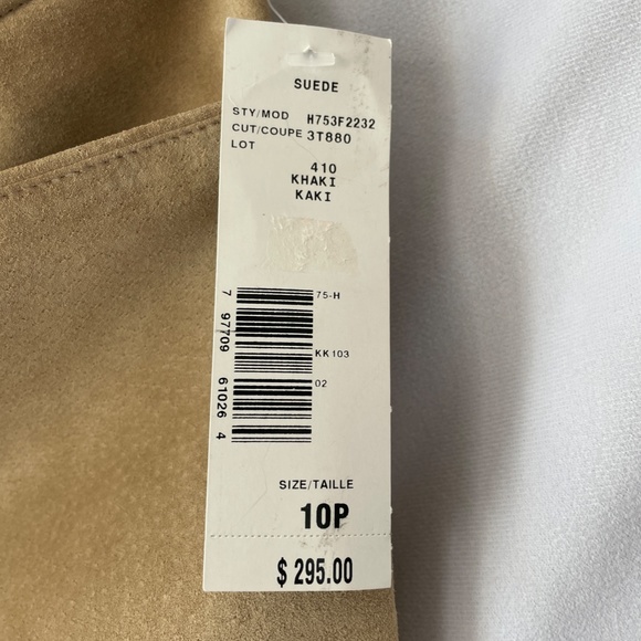 Jones New York Signature Suede Pants (10P) - Picture 4 of 6